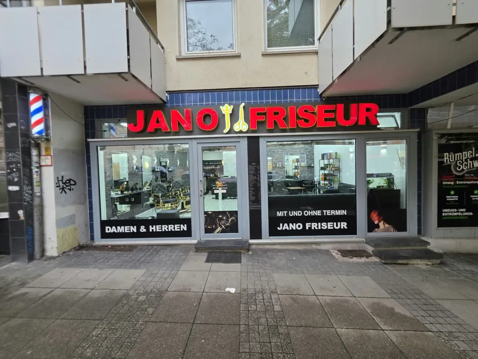 Fassade mit Barber-Pole